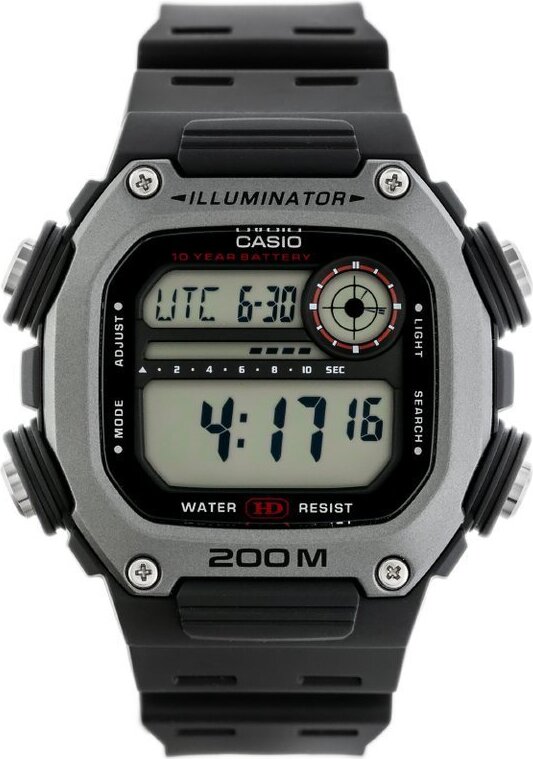 Casio Pánske digitálne hodinky Achiengg čierna One size