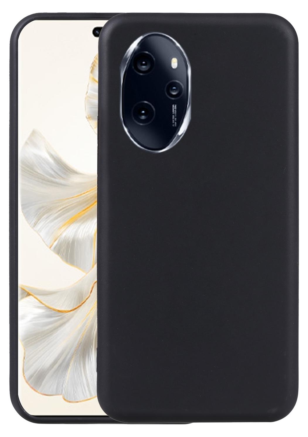 Custodia Per Huawei Honor 200 Pro | Cover In Silicone Premium Antiurto | Bordi Rialzati | Ricarica Wireless | Nero - 4