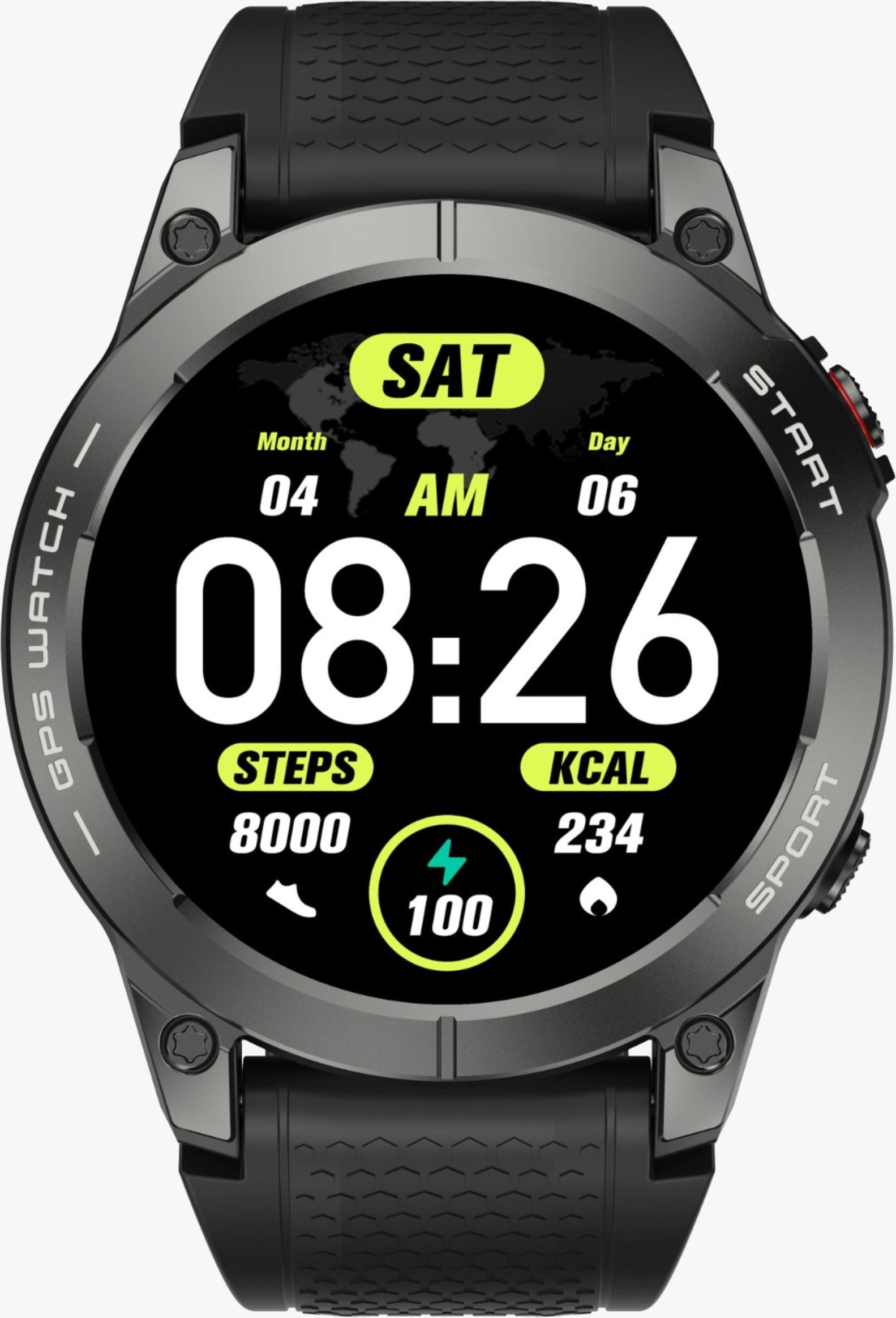 Smartwatch Herren Sport Gps Ntn S53 Amoled Wasserdicht