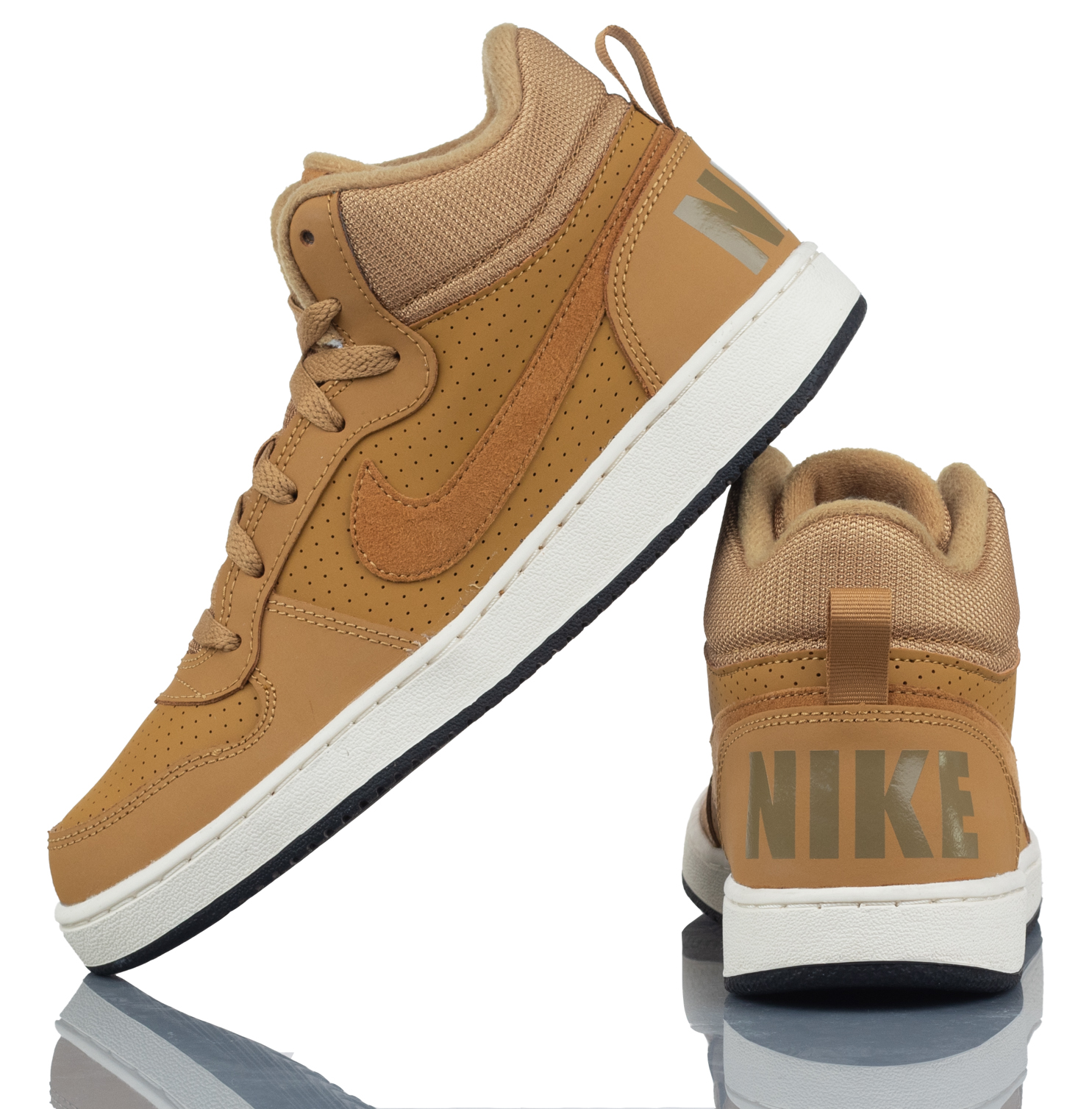 Jugendsportschuhe Nike Court Borough MID, 839977 701, Größe:37,5 839977701