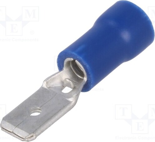 TNE 20x Verbinder: flach 0,8mm 4,8mm männlich 1,5÷2,5mm2 isoliert ST-032/B Isolierte K _1GH_ST-032/B