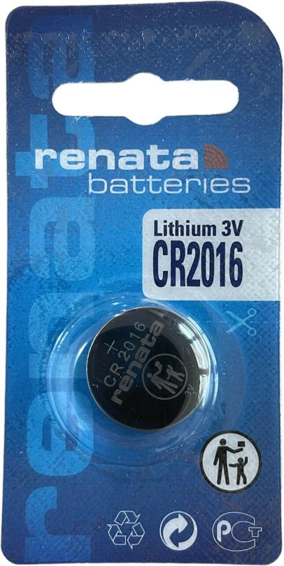 Renata CR2016 Lithium Batterie 3V 3V Batterie Renata Batterie