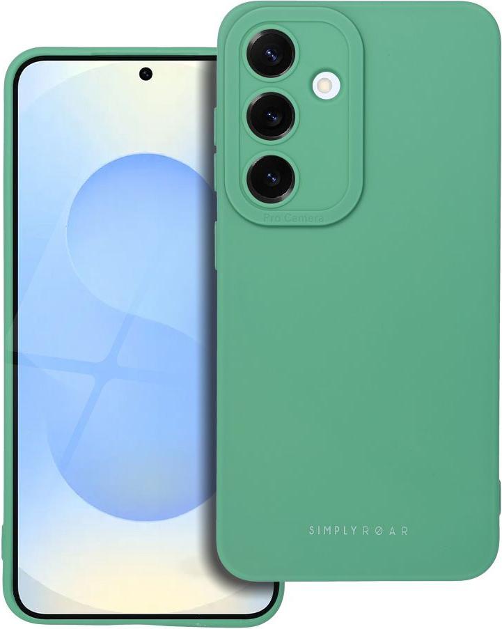 Puzdro na mobilný telefón Roar Luna - vhodné pre Samsung Galaxy S25 zelené