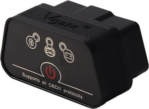Bucom Vgate iCar 2 Bluetooth EOBD OBDII OBD 2 KFZ Auto Interface Diagnose Android Schwarz