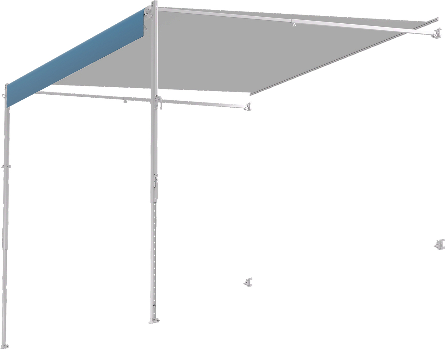 SucceBuy 18' RV-Ersatzmarkise – manuelle Anhängermarkise für die meisten DC12V-Wohnmobile B1