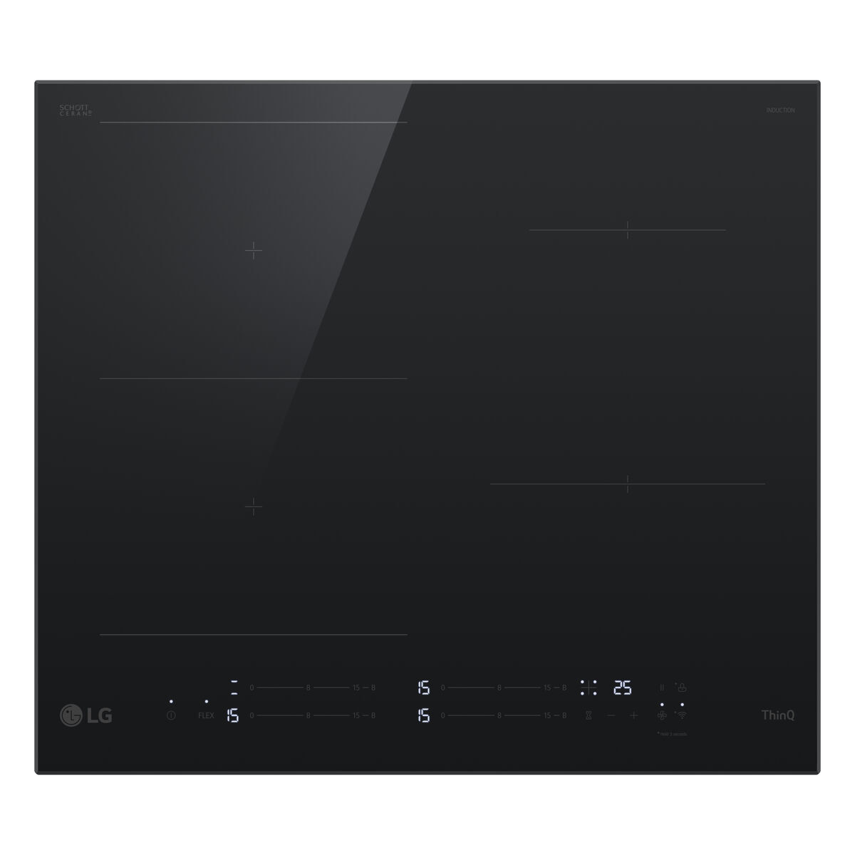 Indukčná varná doska LG CBIZ2435B 60 cm 7400 W