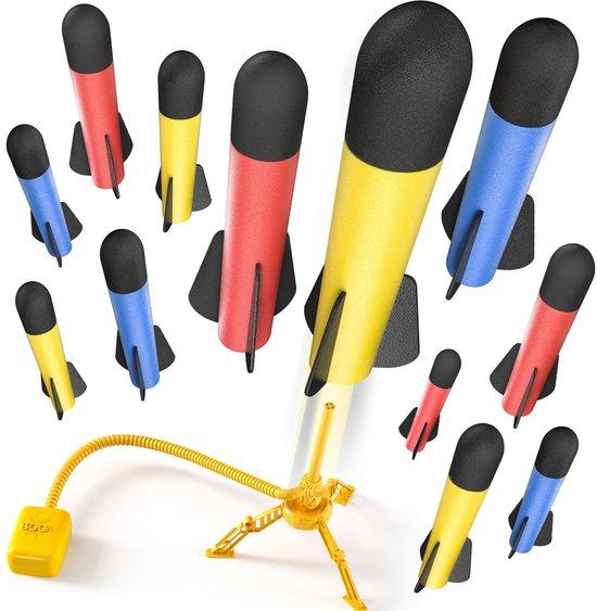 OEM 12 Schaumrubber-Raketen Wurfspiel Kinderspielzeug, Physik-Lernspielzeug 2026