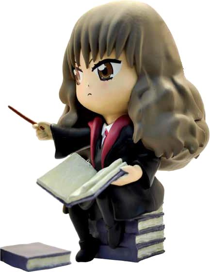 Plastoy-Figur Hermine beim Studieren, 13,5 cm PLA60621