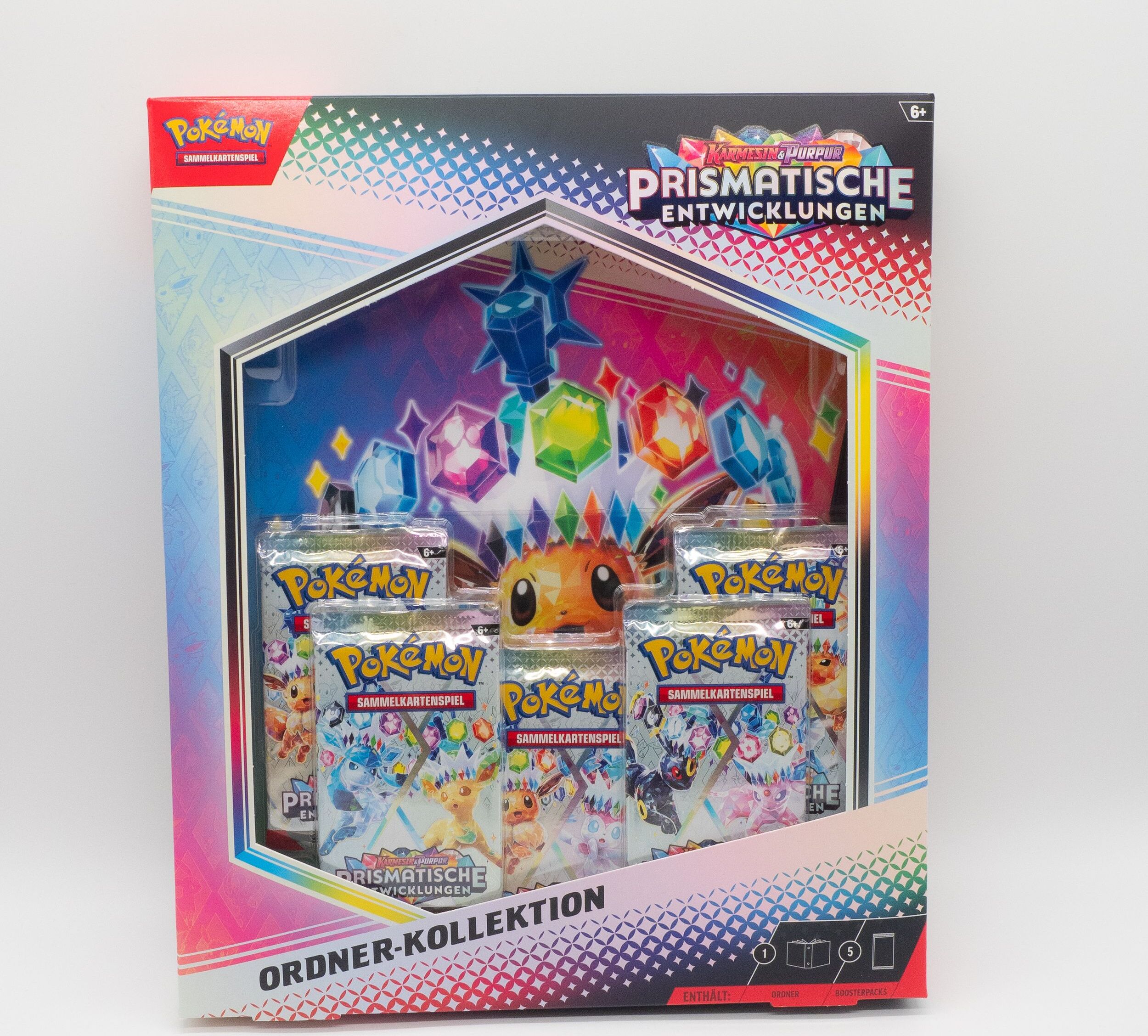 Nintendo Pokémon Prismatische Entwicklungen Binder Kollektionen 10511