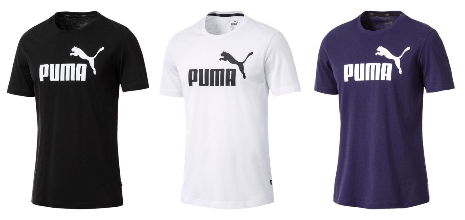 PUMA ESS Logo Herren T-Shirt Baumwolle | Kaufland.de