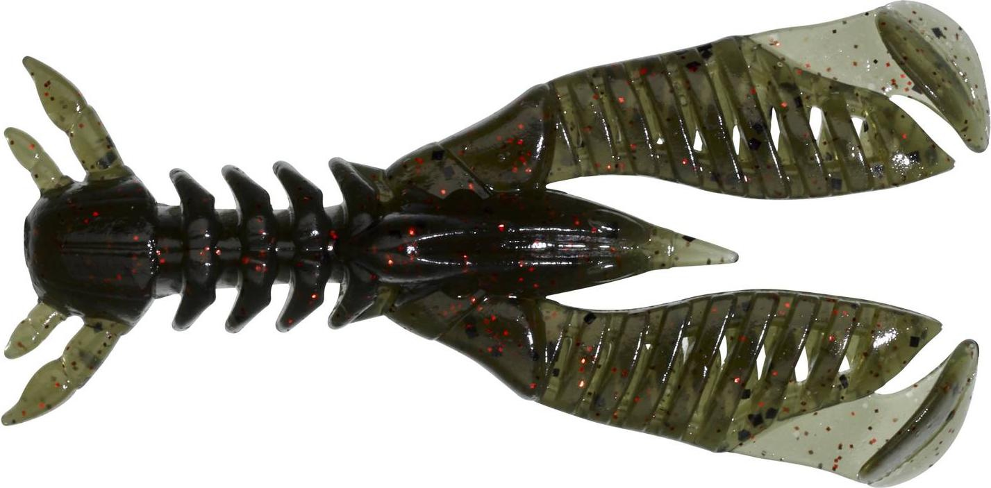 Illex Bleeker Slit Claw 2.2 Gummikrebs Gummiköder 2,7g Watermelon/Red & Black IL-4216