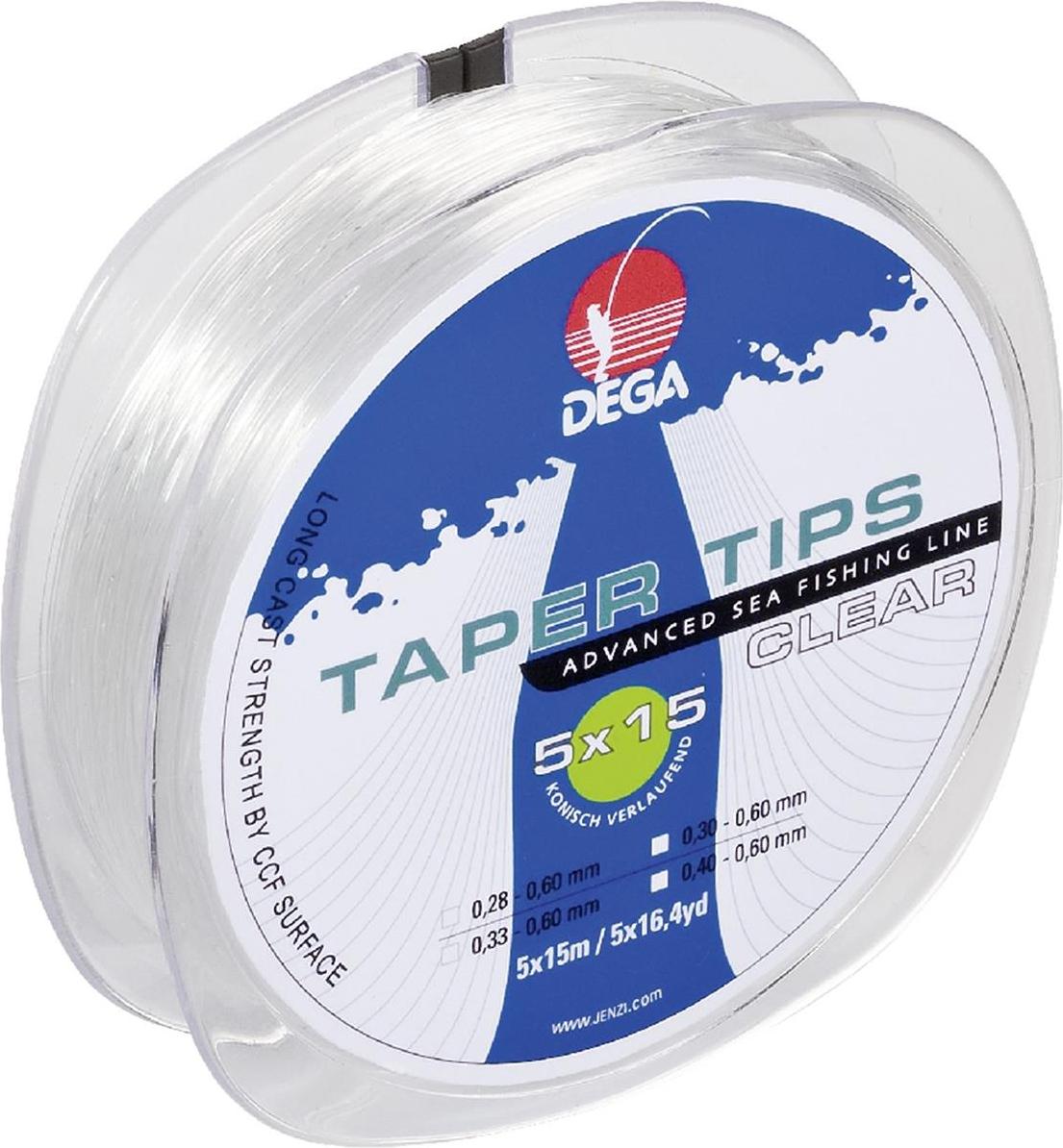 Dega Schlagschnur Taper Tips ø 0,37-0,60mm