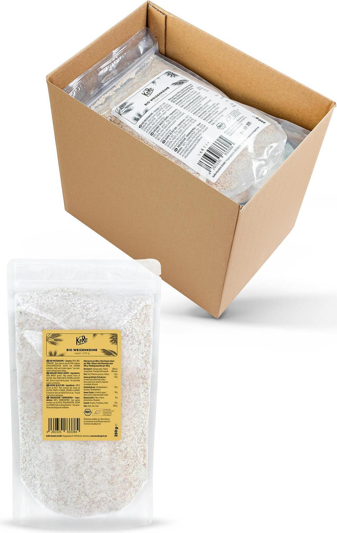KoRo |Weizenkeime 6 x 250 g