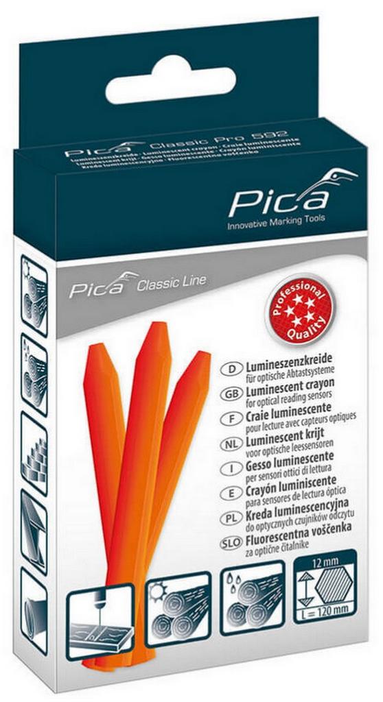Pica Lumineszenzkreide orange 592/054