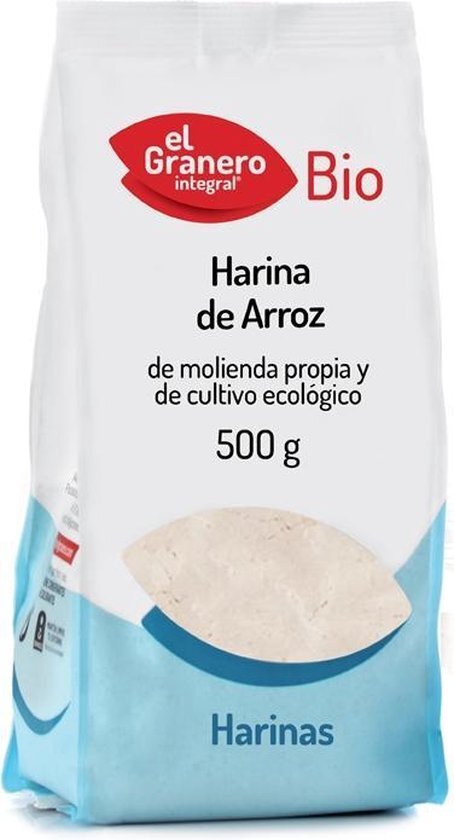 El Granero Granero Harina Arroz Bio 500g