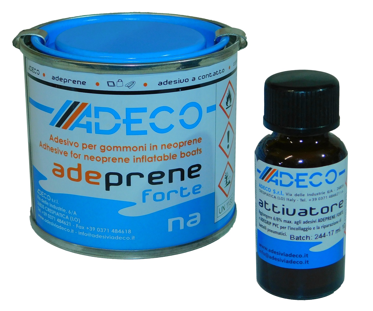 Adeco Schlauchbootkleber für Neopren-Hypalon 125 g 66.240.11