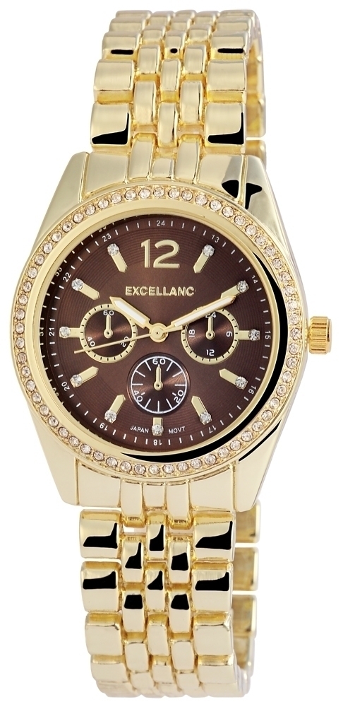 Excellanc Damenuhr mit Metallarmband 152407000041