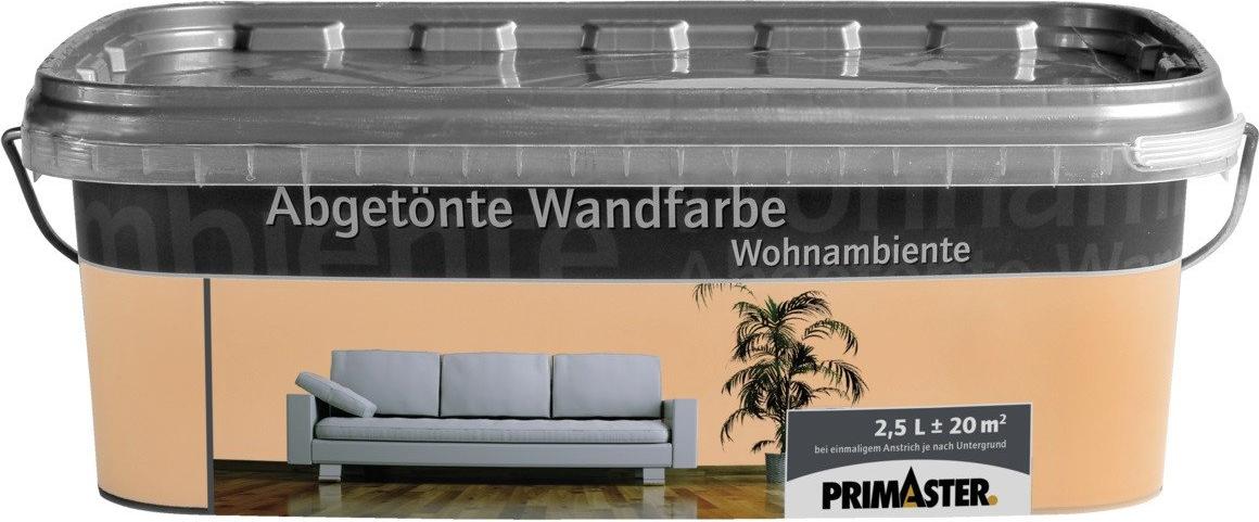 Primaster Wandfarbe Wohnambiente 2,5 L terracotta