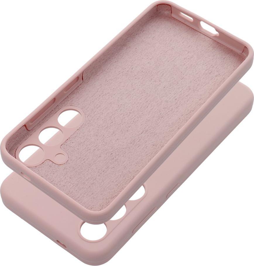 SILIKÓNOVÝ 2mm kryt na mobilný telefón vhodný pre SAMSUNG S25 Ultra powder pink