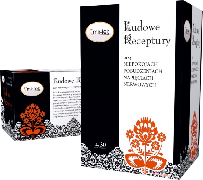 VOLKSREZEPTE nervöse Anspannung, Stress, Reizbarkeit 30 MIR-LEK-Beutel ML685