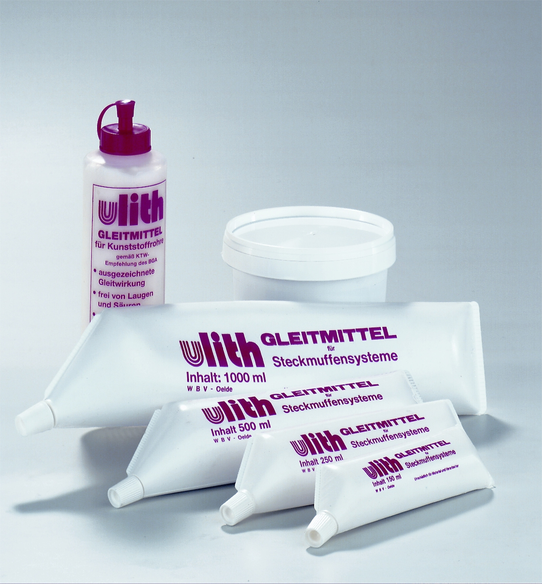 Ulith-Gleitmittel für Steckmuffensysteme 150 ml