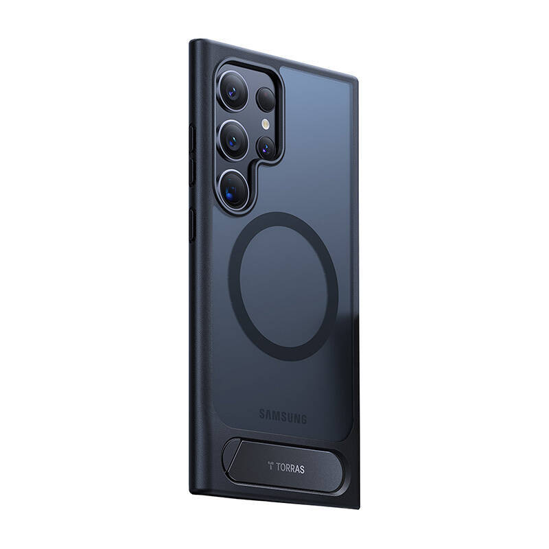 Torras UPRO Pstand-Hülle für Samsung S24 Ultra (schwarz) 340625