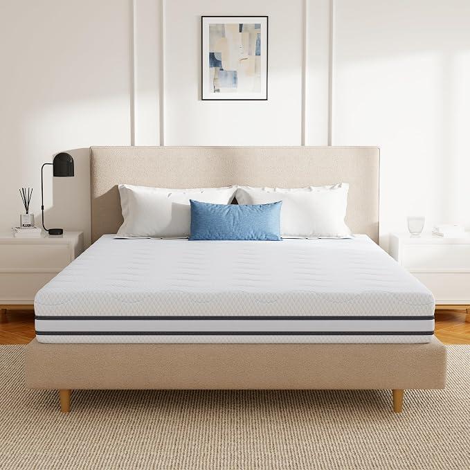Unbranded Gel Matratze 140x200 cm | H2&H3 | Rollmatratze 16 cm