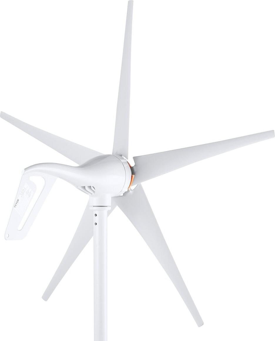 VEVOR 500W Wind Turbine Generator 12V 5-Blade Wind Turbine Kit & MPPT Controller