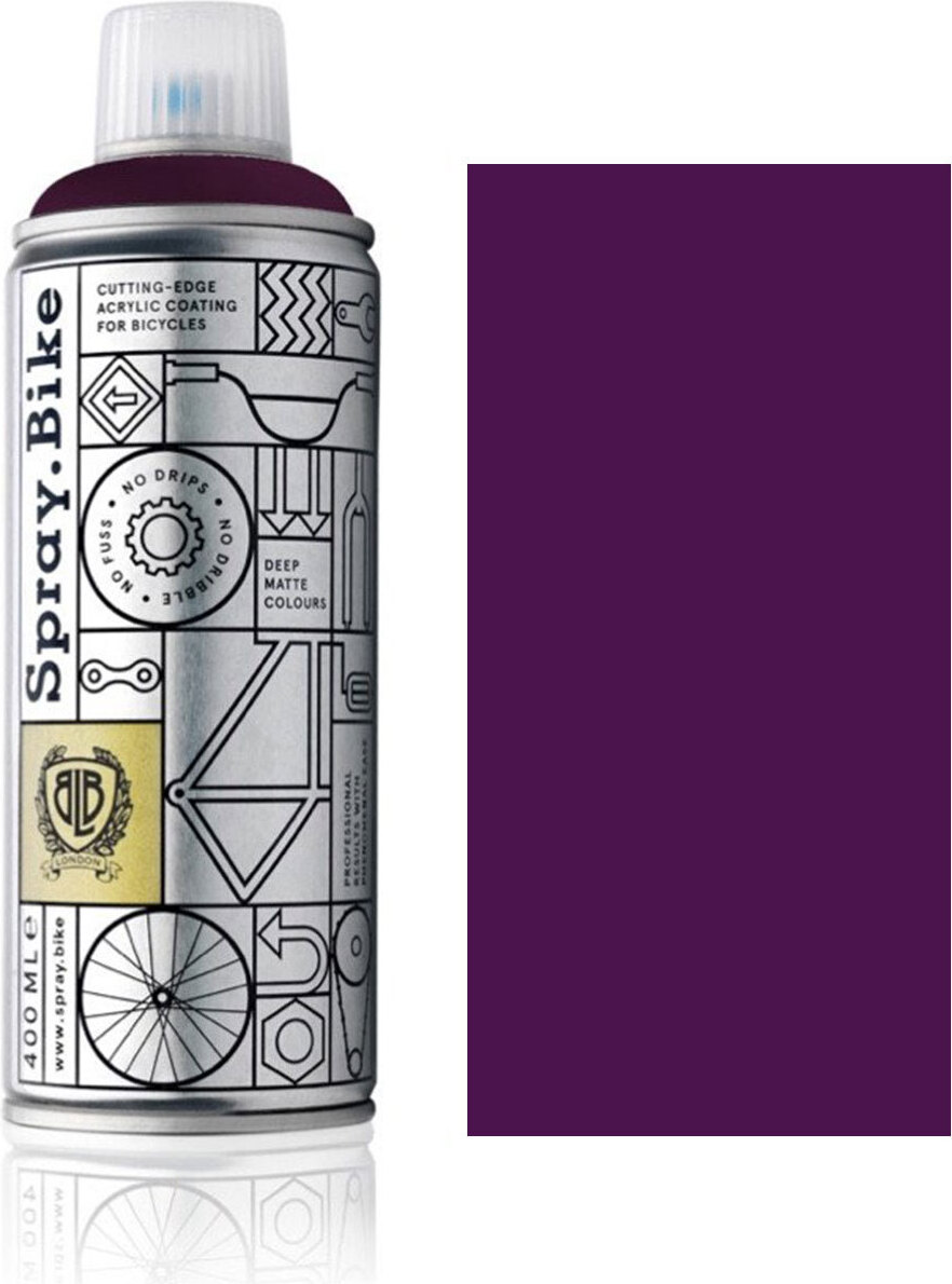 SPRAY.BIKE Fahrrad Lackspray Keine GRUNDIERUNG notwendig - Acryllack Spray 400 ml COSMOS-48115