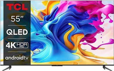 TCL 55C645 4K-Fernseher HDR 3.840 x 2.160 Pixel 55 Zoll