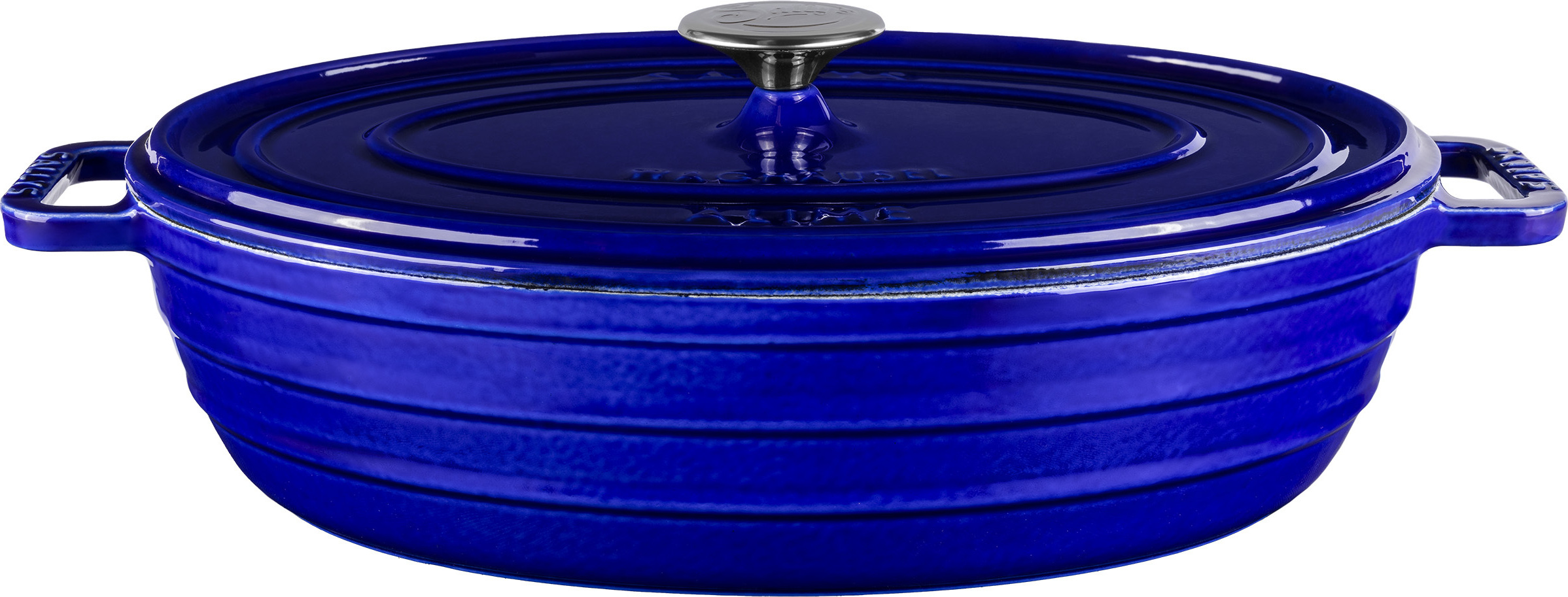 Sallys Gusseisenbräter Alime - Royal Blue Majolika SP32940