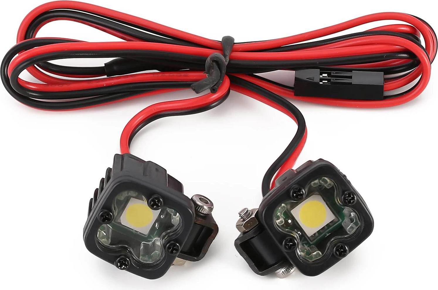 Funduino RC-Auto LED-Scheinwerfer / Beleuchtung - verschiedene Ausführungen Ausführung: 2x 14mm RC-Auto-Scheinwerfer