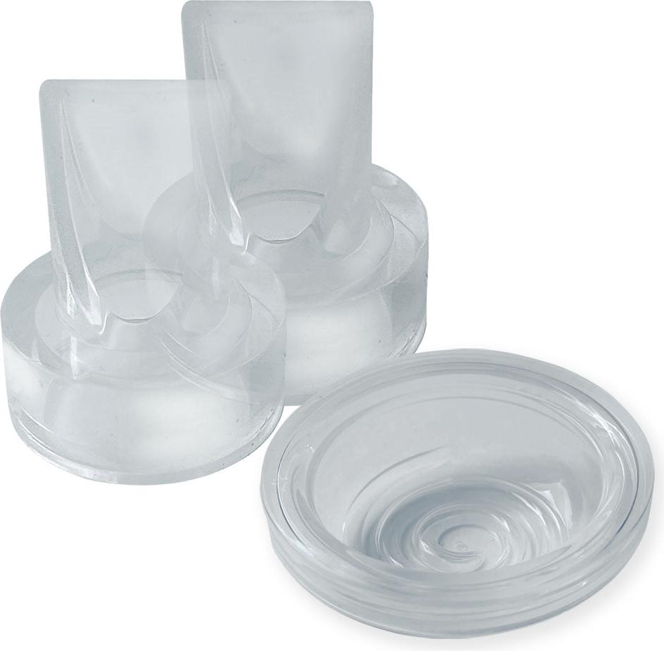 ESPERANZA Milchpumpenzubehör Set mit 1 Silikonmembran und 2 Silikonventilen für ECM001B, ECM002B, ECM003B