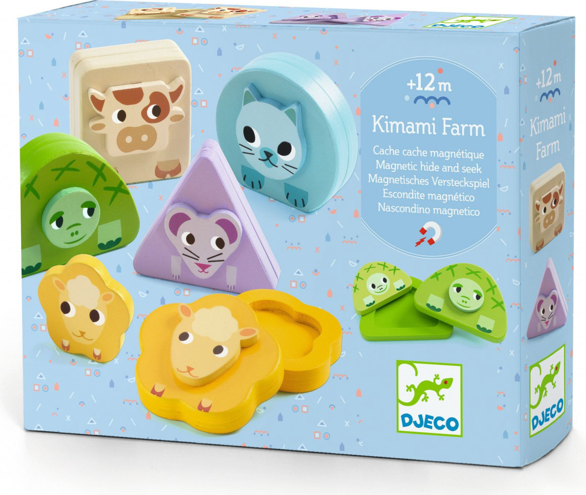 Baby-Lernspielzeug Kimami Farm, Djeco