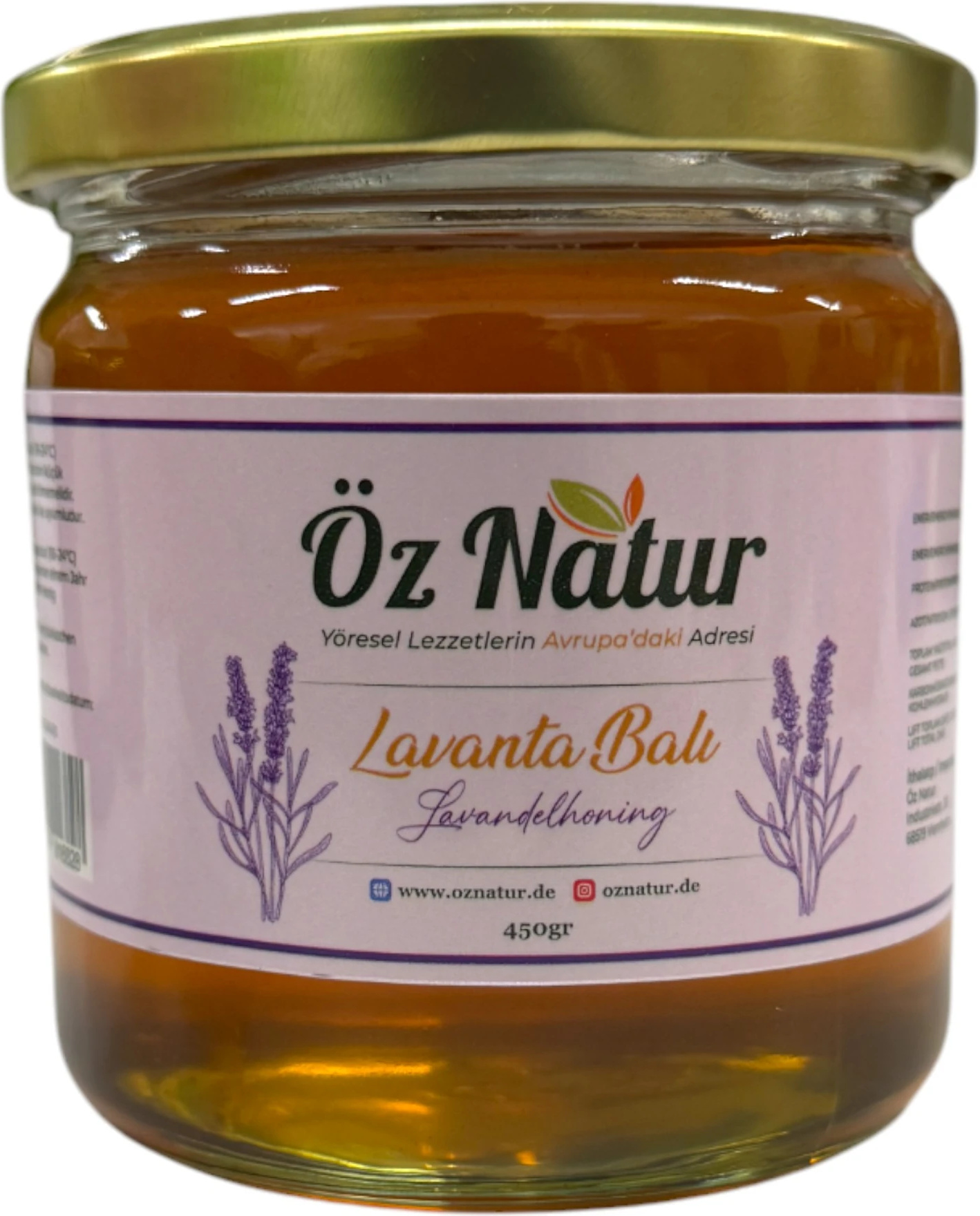 Öz Natur | Lavendelhonig 450g Z55