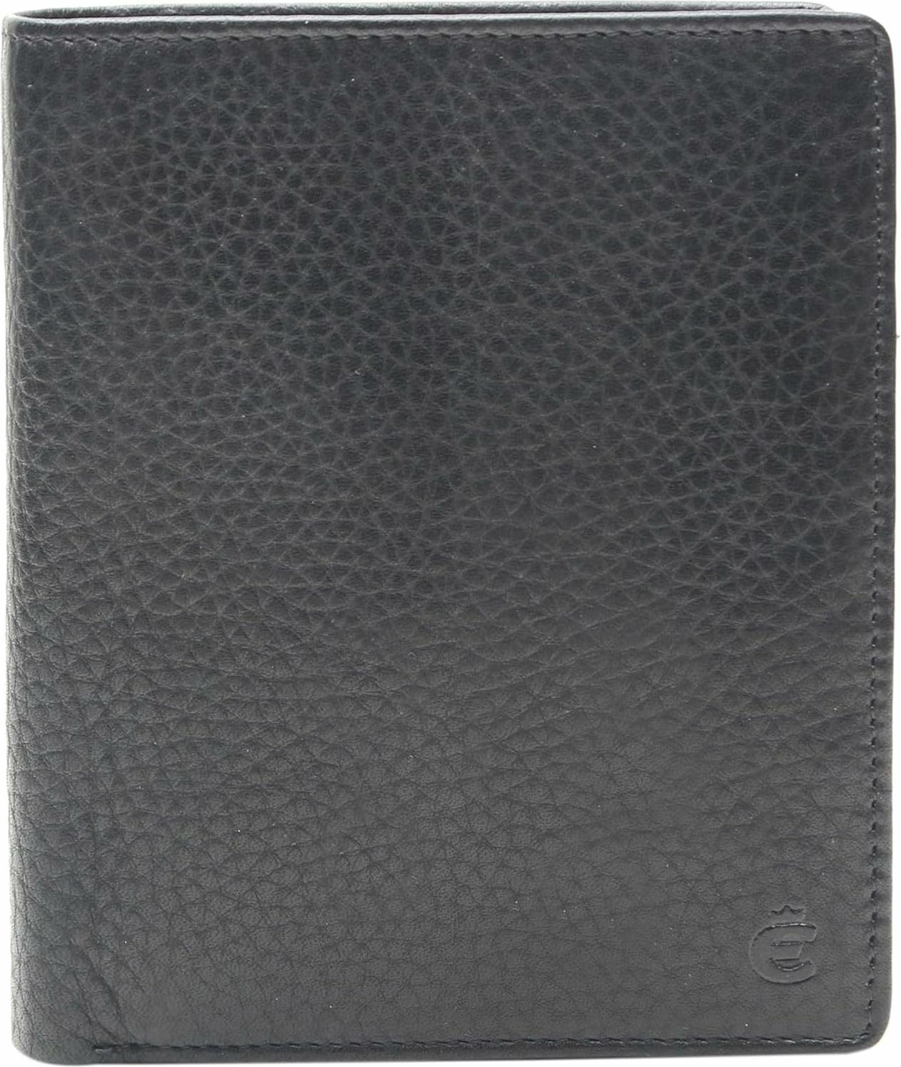 Esquire große Geldbörse mit 16 Kartenfächern RFID Schutz Leder schwarz Herren Portemonnaie Geldbeutel Brieftasche 0477-27