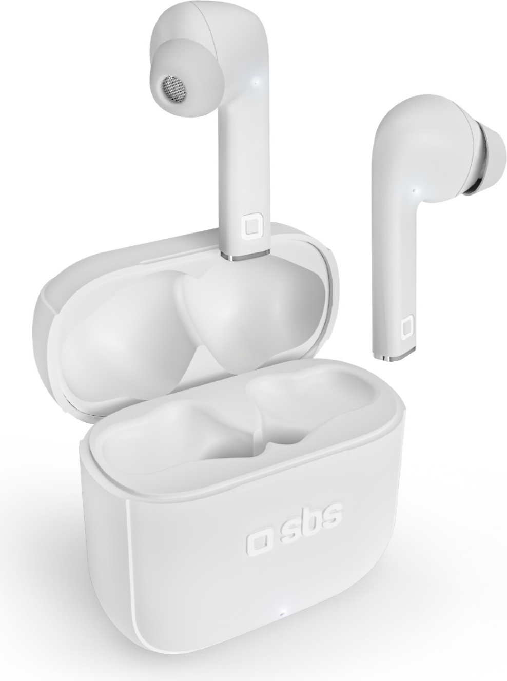 Slúchadlá SBS Beat Free white TWS TEEARTWSBEATFREEBTW