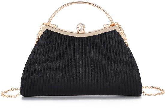 OEM Schmale, schwarze Seiden-Tasche mit schmalem Schulrücken. 2026