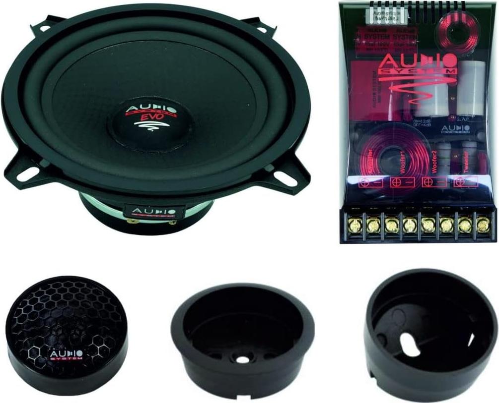 Audio System HX 130 SQ EVO 3 2-Wege Kompo Lautsprechersystem 13 cm
