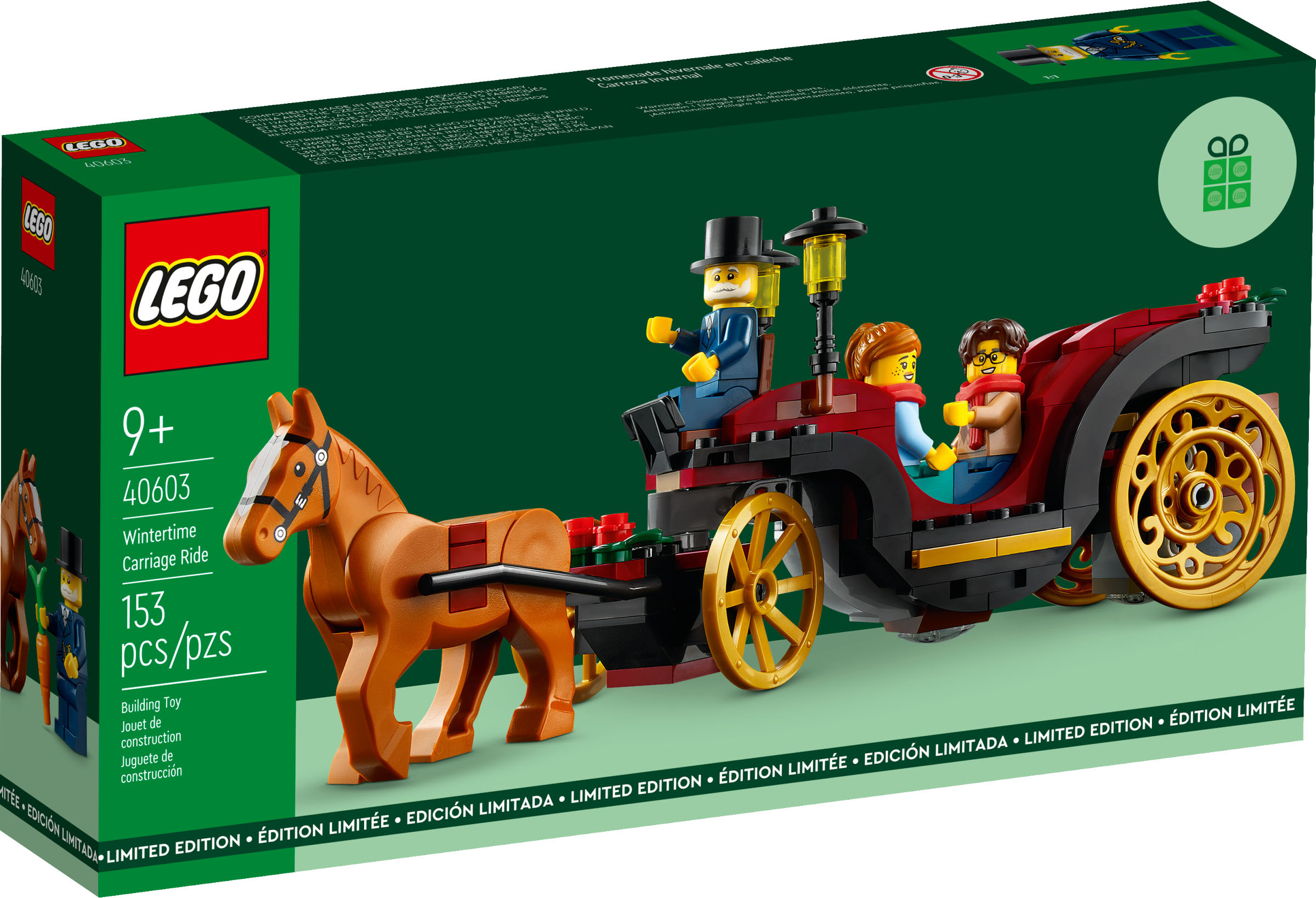 LEGO 40603 Weihnachtskutsche [Limited Edition]