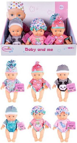 Wiky Baby mit Mütze 21 cm