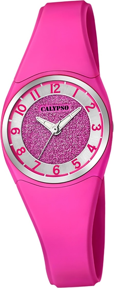 Calypso plastovéPolyuretándámske hodinky K5752/5 náramkové hodinky Pink Analogico D2UK5752/5