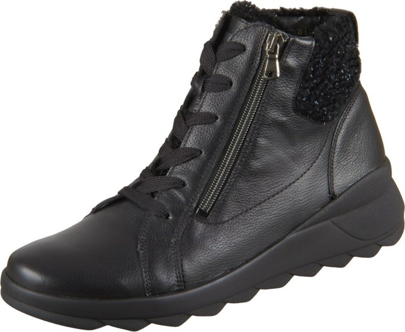 Waldläufer h-jasmin dámske čižmy v čiernej farbe, veľkosť 4,5