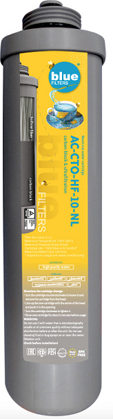 Bluefilters NewLine Wasserfilter Aktivkohle + Hohlfasermembrane AC-CTO-HF-10-NL NEW-2491