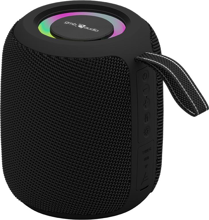 GEMBIRD Gembird GMB Audio SPK-BT-LED-05-BK prenosný/party reproduktor Mono prenosný reproduktor Black 8 W
