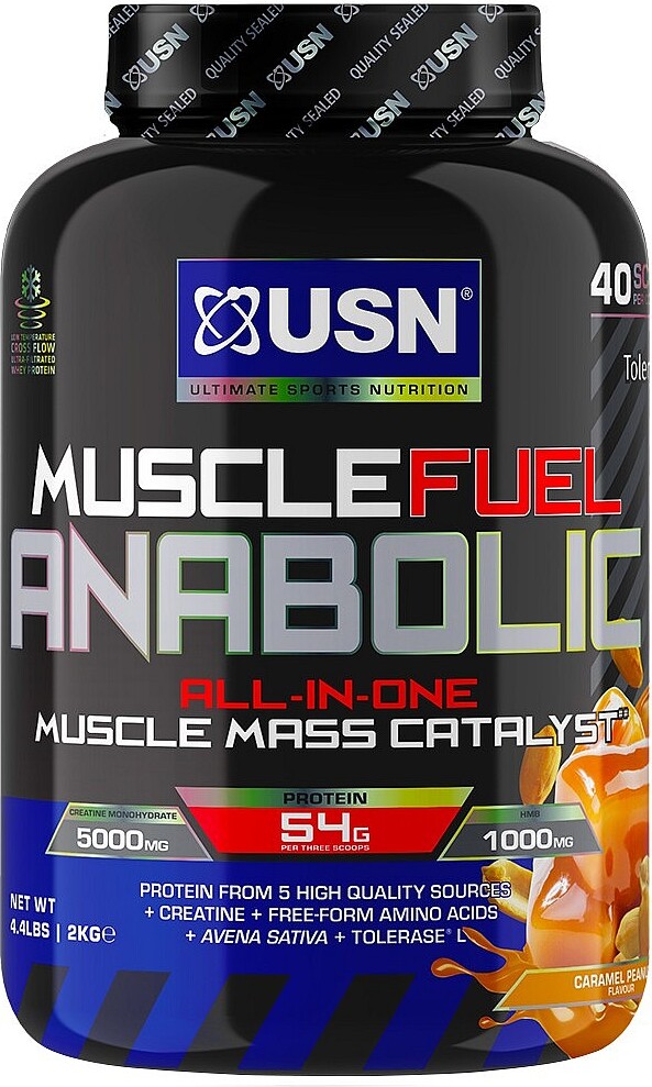 USN Muscle Fuel Anabolic – 2000g-Dose Caramel Peanut MMUS047