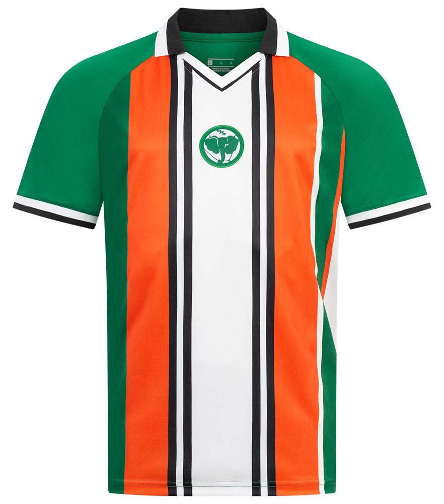 2XL JLX-386|Elfenbeinküste "Retro History" JELEX Herren Trikot