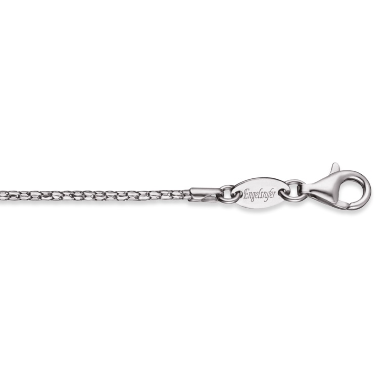 Engelsrufer Collana Donna In Argento 925 - Modello ERNO-80-15S - Lunga 80 Cm Con Ciondolo Sfere Porta Fortuna