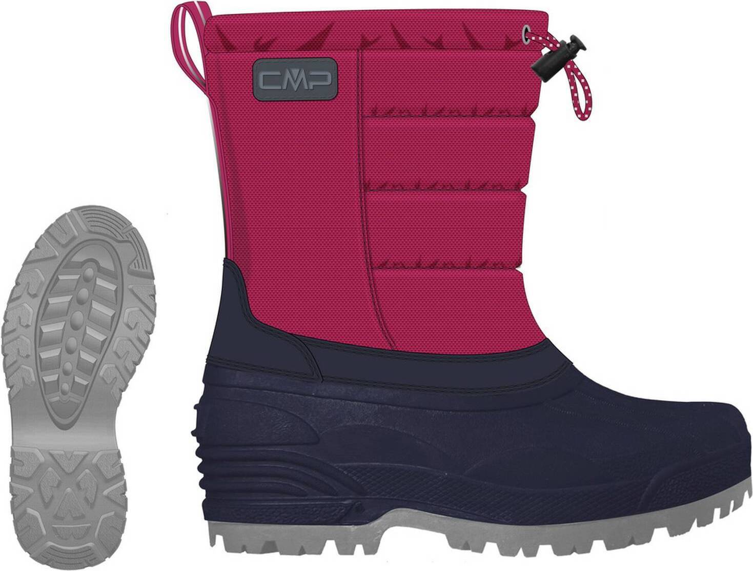 CMP Kinder Hanki 3.0 Schneeboots Winterschuhe Mädchen pink grau 24 3Q75674/C839