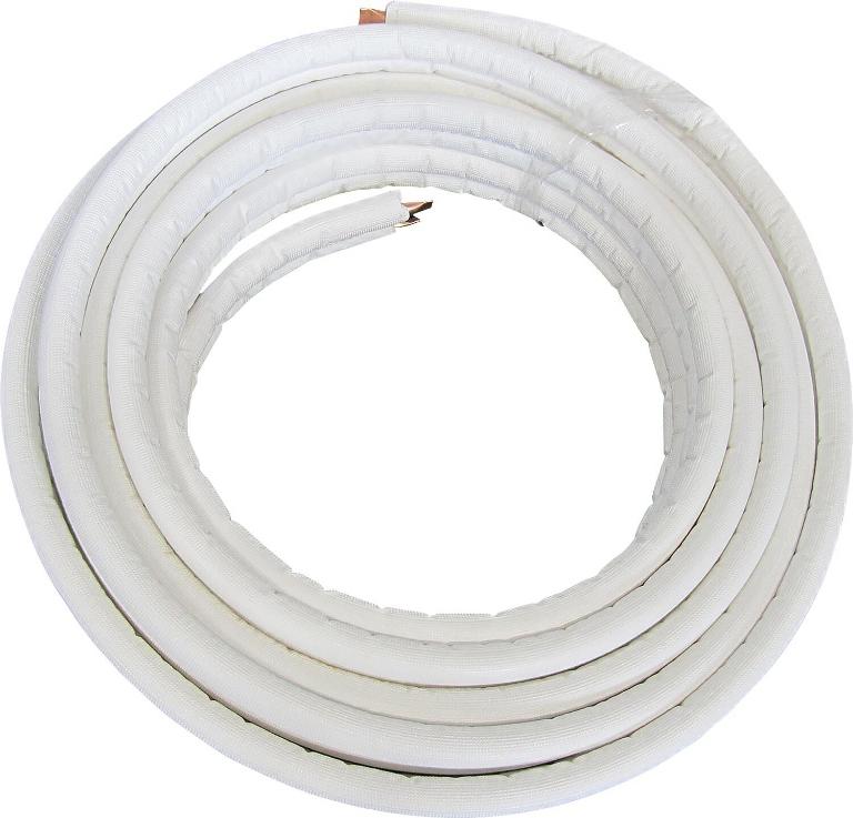 Bosch Kältemittelleitung-Doppelrohr Kupfer 1/4" 1/2" Länge=10m Doppelrohrleitung 9009911